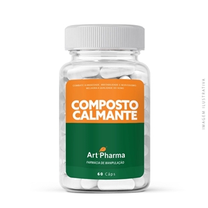 Composto Calmante 60 Cáps. - R$42,00