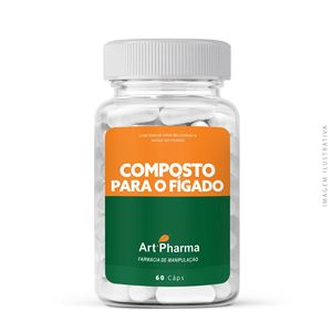 Composto para o Fígado 60 Cápsulas