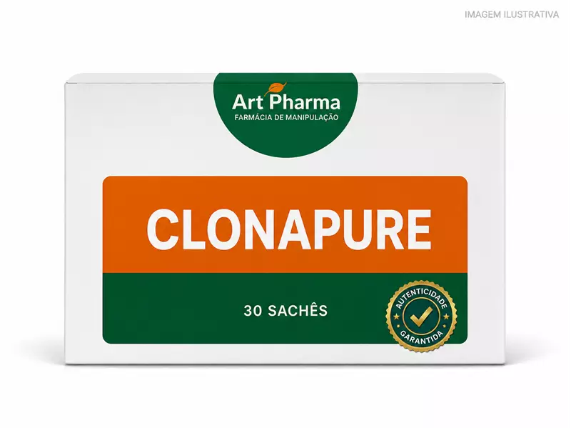 Clonapure 1,8g 30 Sachês R$90,00