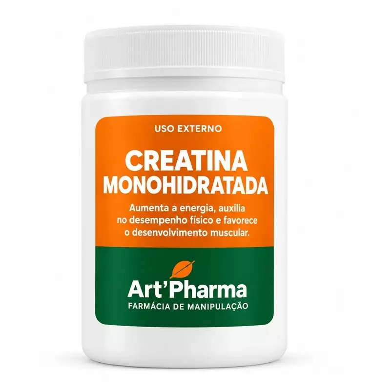 Creatina Monohidratada - 250g R$50,00 - 500g R$100,00