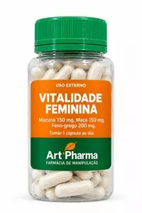 Vitalidade Feminina 60 capsulas - R$45,00